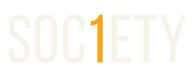 Society1 White Logo